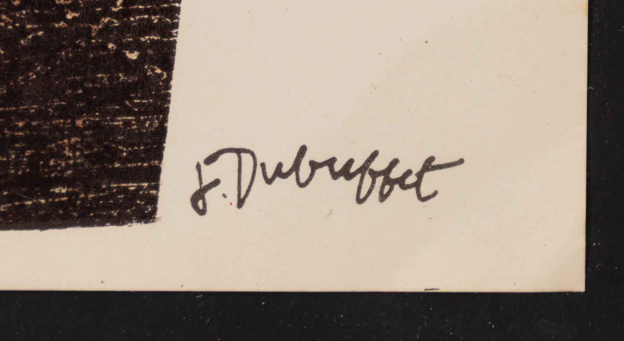 Jean Dubuffet, efter, "Le Guerrier".