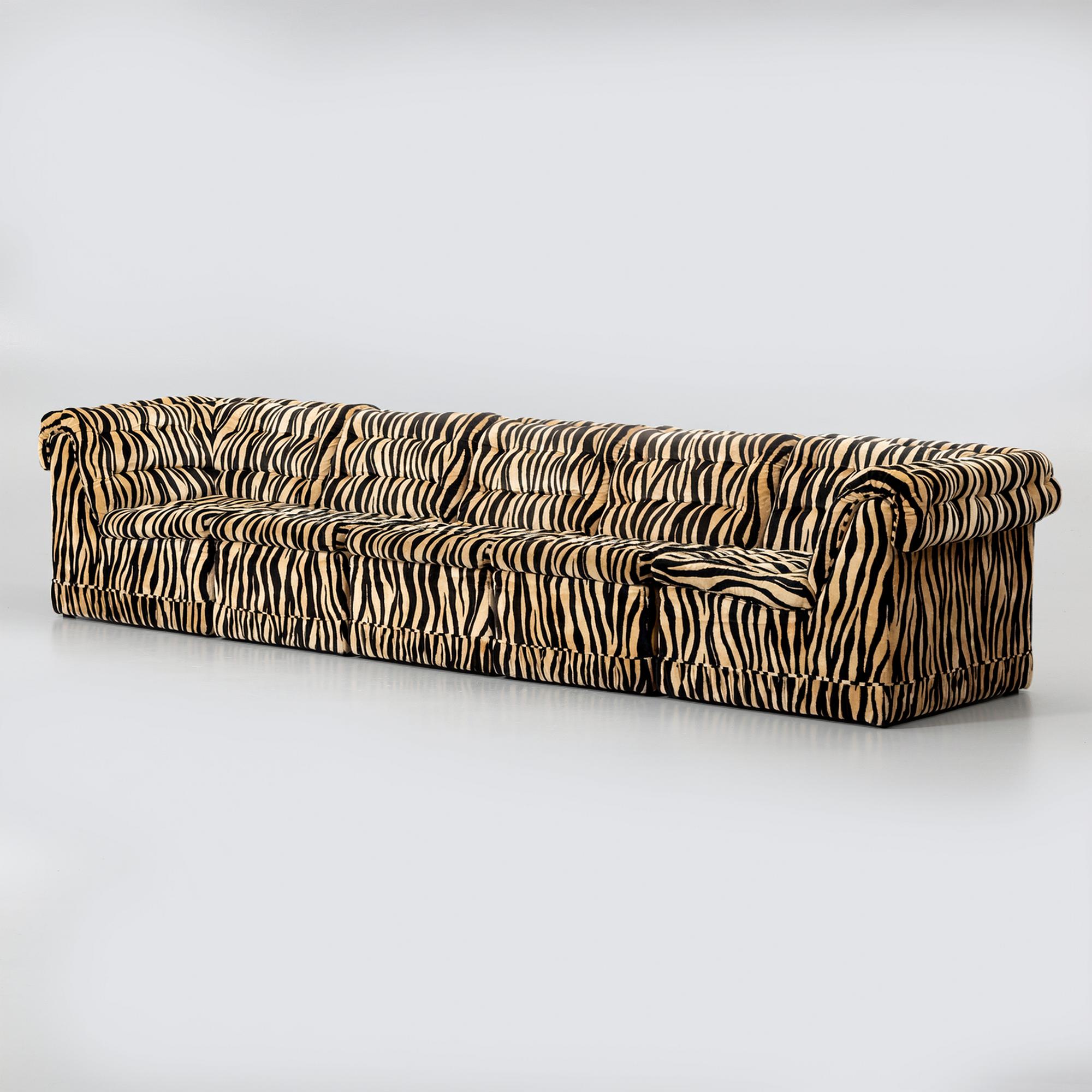 Modular sofa, 5 sections, Scapa Möbler, 1970s.
