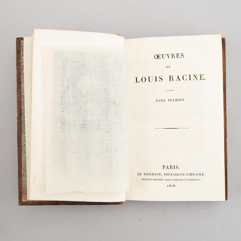 Louis Racines’ arbeten i vackra band (6 vol).