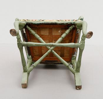 KARMSTOL, barock, 1700-tal.