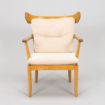 Carl-Johan Boman, a 1940s 'Astrid' armchair for Oy Boman Ab.