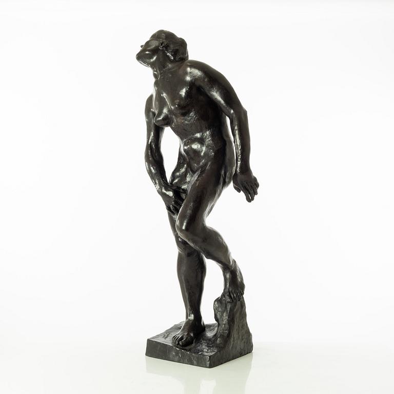 Gudmar Olovson, sculpture. Signed. Numbered. Foundry mark. Bronze, height 81 cm, length 30 cm.