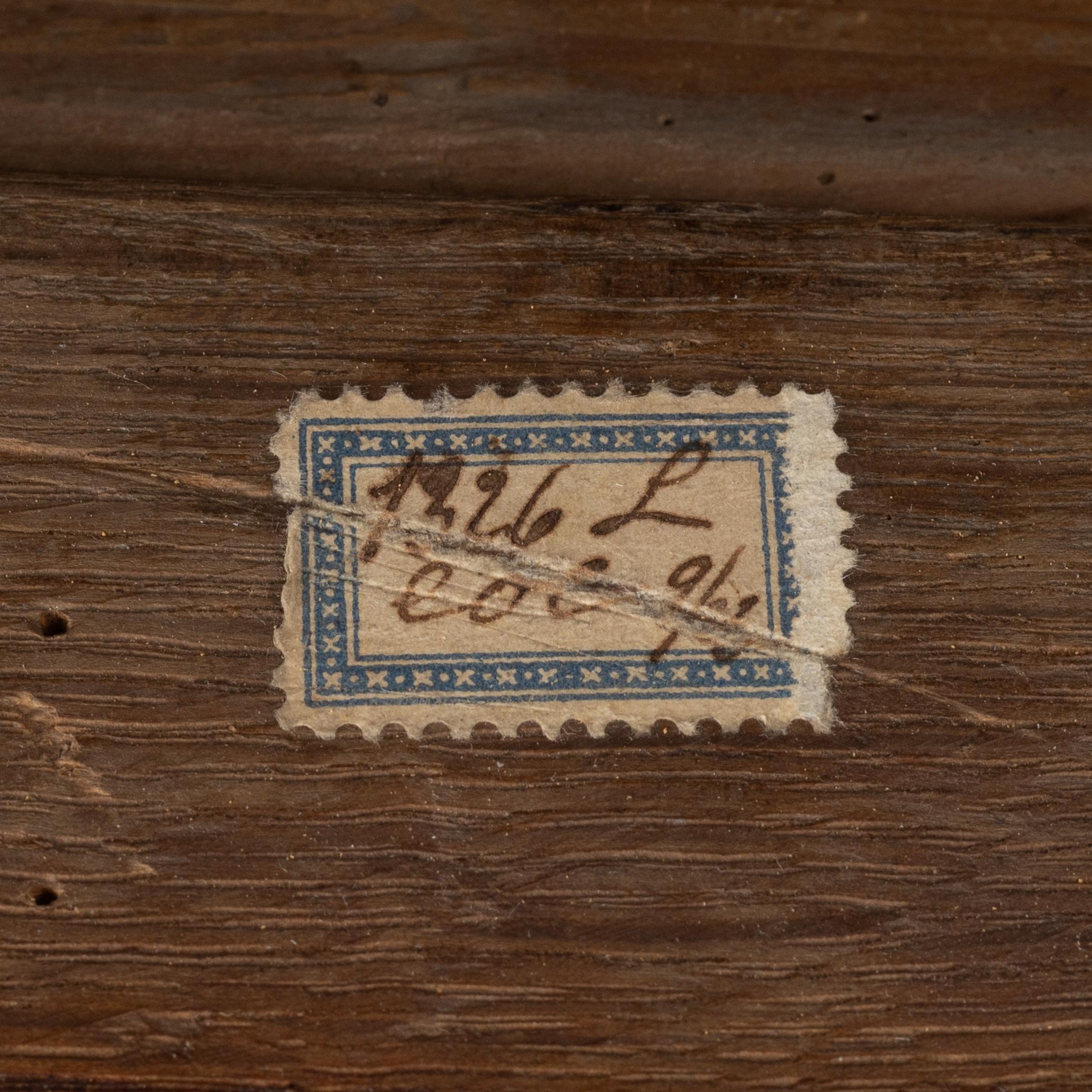 A Rococo bedside cabinet, 18th century.
