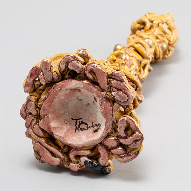 TINA REUTERBERG, skulptur, keramik, signerad.