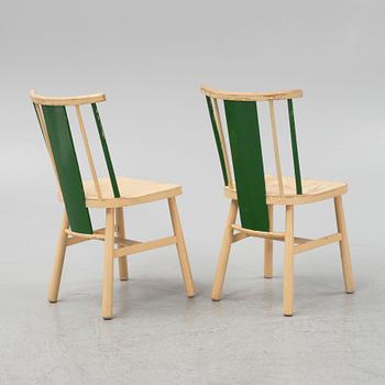 A pair of chairs by Otto Schulz for Boet, first part of the 20th Century.