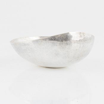 Bengt Liljedahl, a silver bowl, Stockholm, 1975.