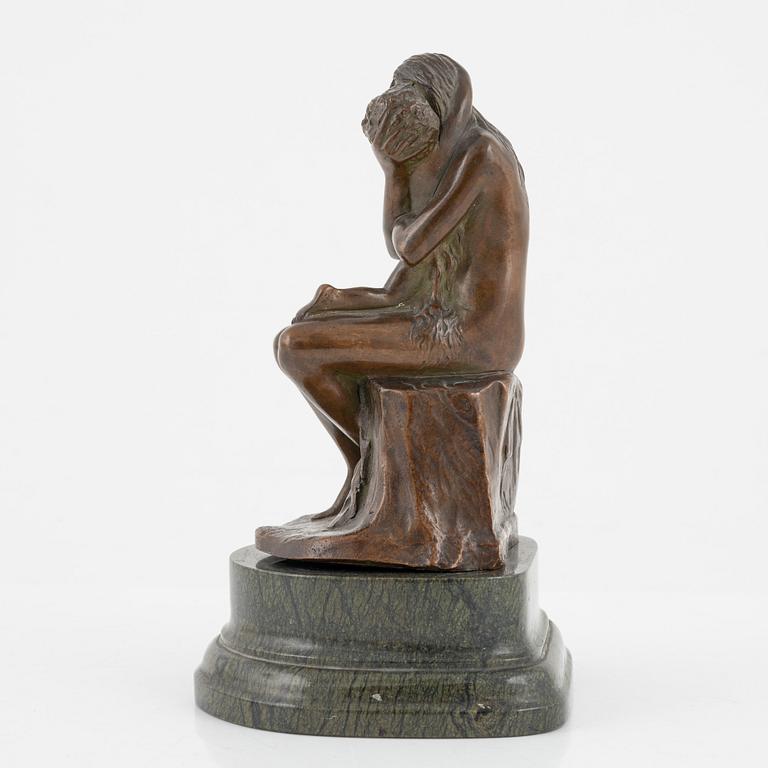 Unidentidied artist, sculpture, bronze.