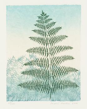 Inari Krohn, etching, signed and dated 2016, numbered 28/100.