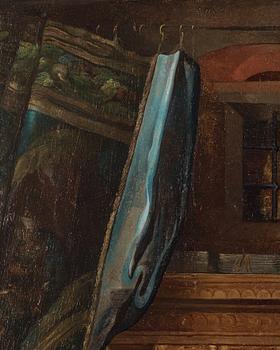 FLEMISH SCHOOL, 17th Century, Saint Jerome in his chamber.