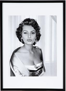 Per-Olow Anderson, "Sophia Loren photographed 1955 in Rome".