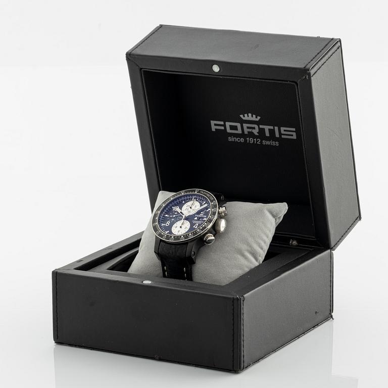 Fortis, B-42 Stratoliner, "Limited Edition", kronograf, armbandsur, 43,5 mm.