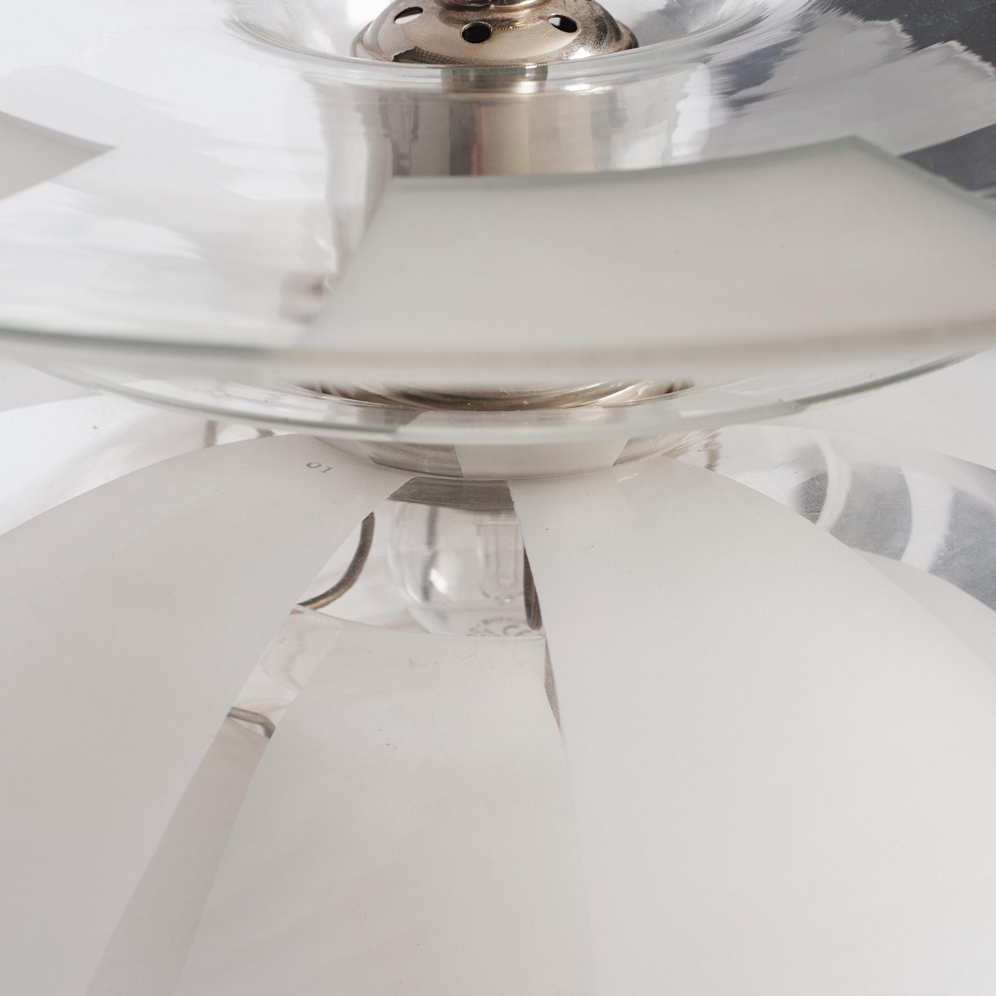 Poul Henningsen, "Septima 5" ceiling light, Louis Poulsen, Denmark ca 1929.