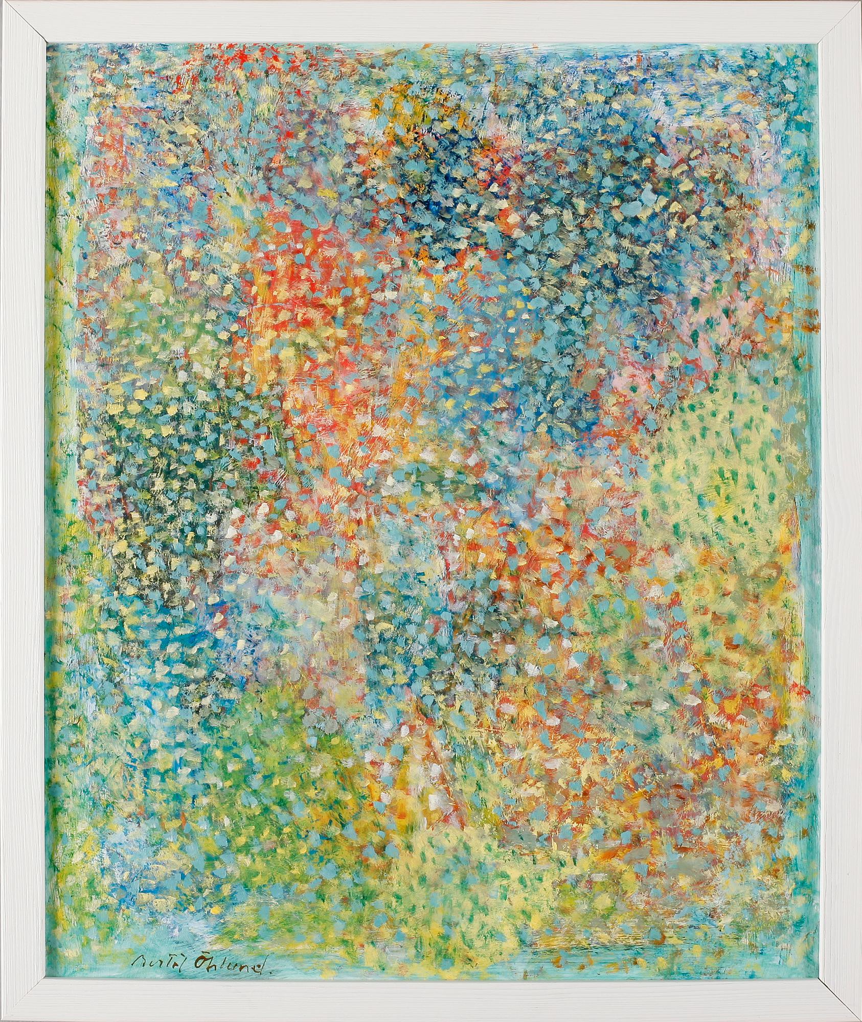 BERTIL ÖHLUND, olja på pannå, signerad.