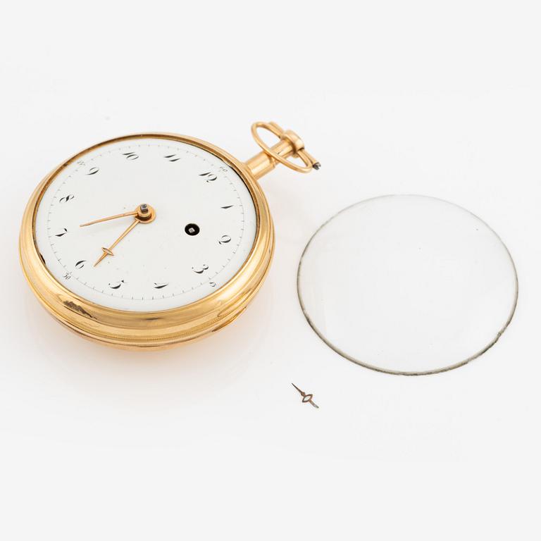 Fickur, 18K guld, 52 mm.