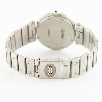 Cartier, Santos VLC, wristwatch, 32.5 mm.