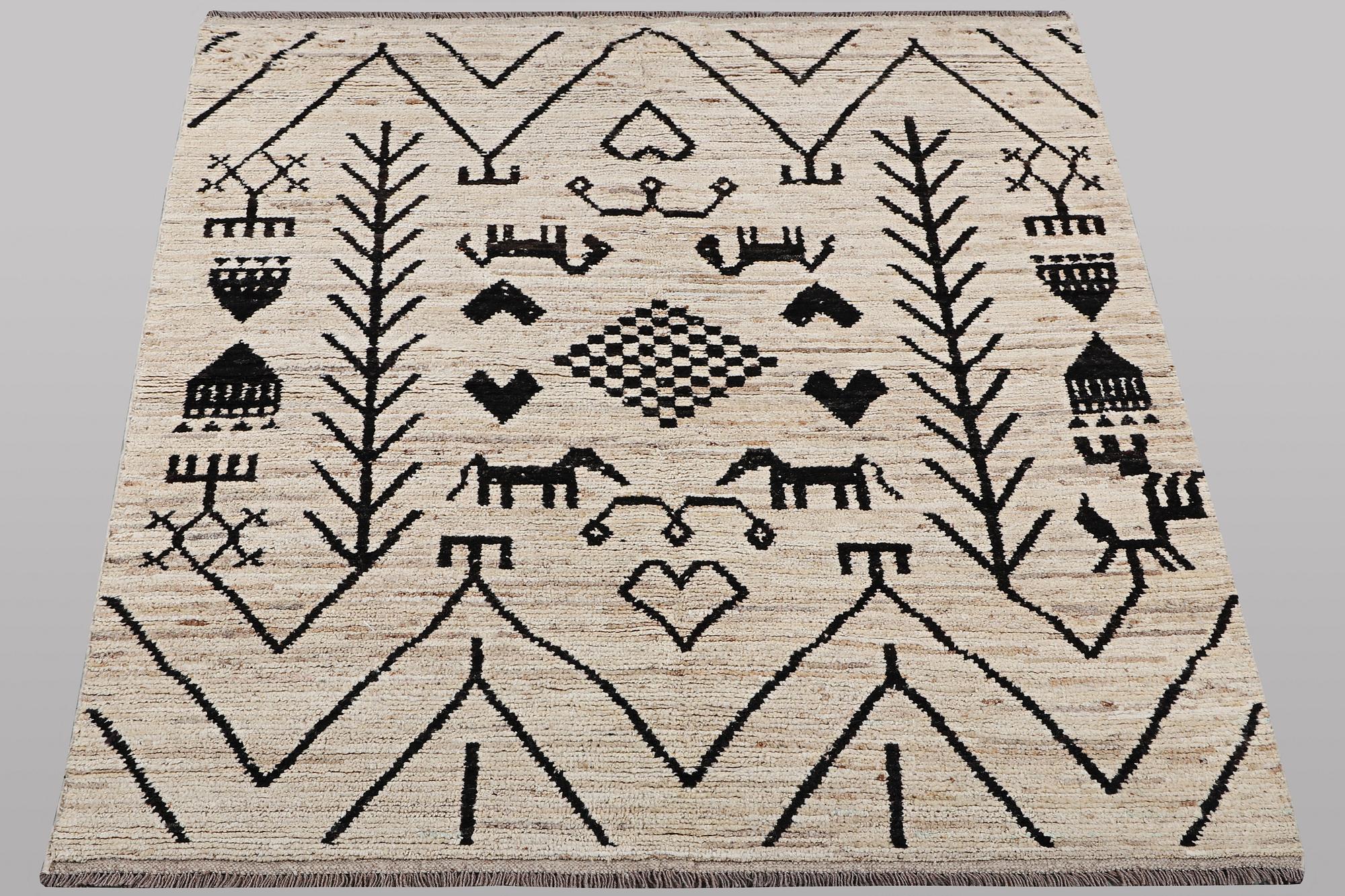 A rug, Morocco, Berber, ca 232 x 162 cm.