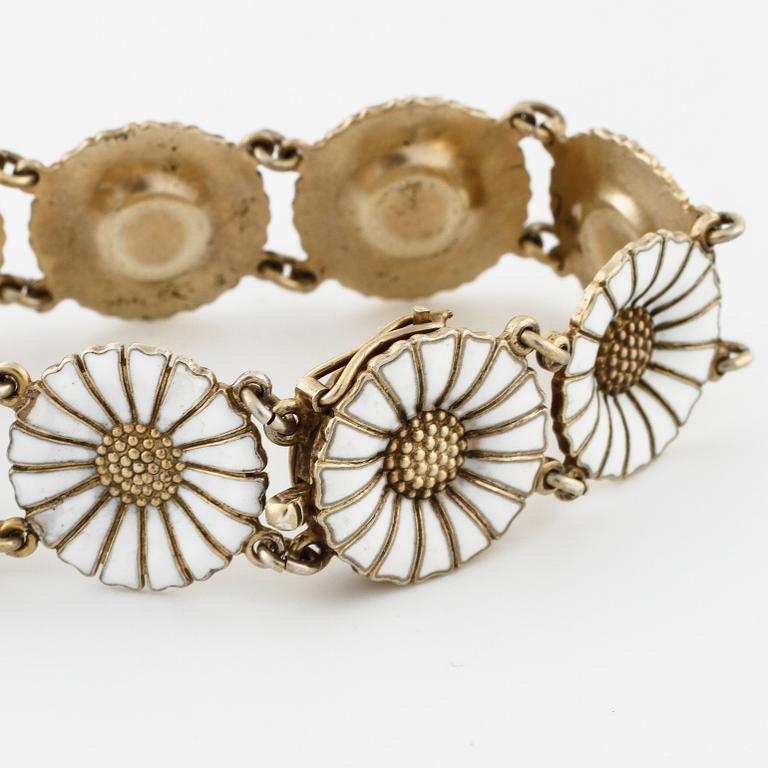 GEORG JENSEN, armband "Daisy".