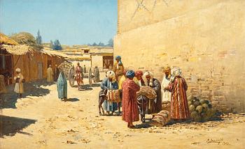 Richard Zommer, CENTRAL ASIAN STREET VENDORS.