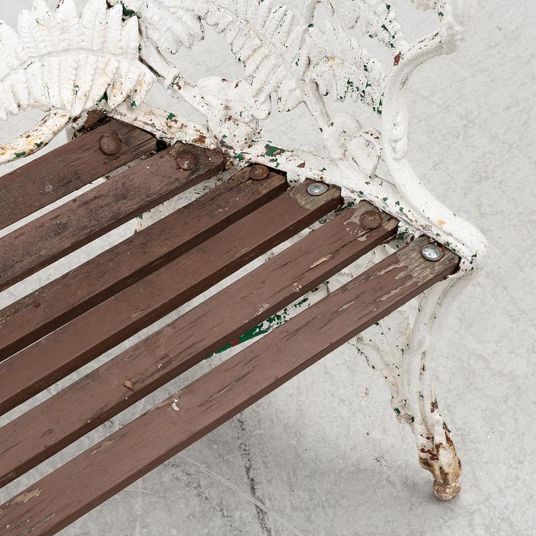 Trädgårdssoffa, "Ormbunke", 1900-talets första hälft.