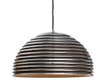 701. A  Kazuo Motozawa "Saturno" metal ceiling lamp, Japan.