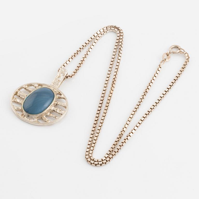 Silver necklace, Ove Nordström.