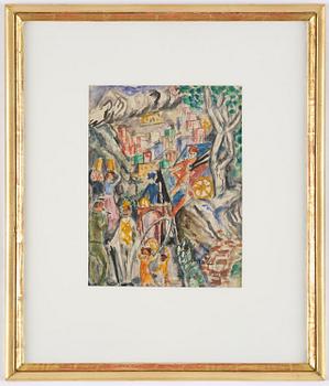 Nils von Dardel, "Turisten på Teneriffa".
