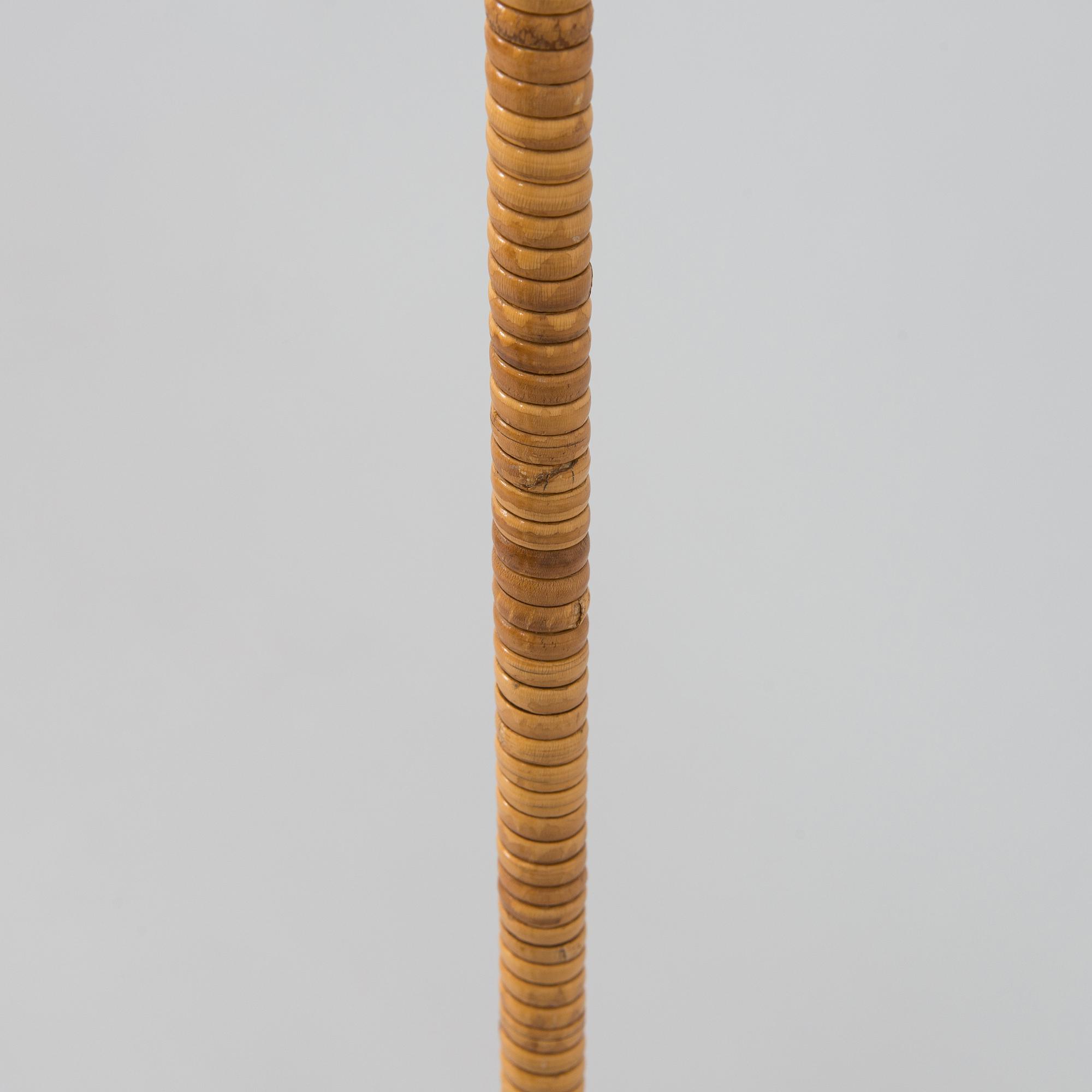Paavo Tynell, golvlampa, modell K10-10, Idman, 1900-talets mitt.