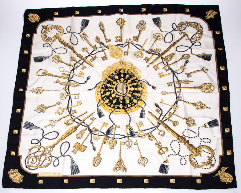 SCARF, "Les Cles", Hermès.
