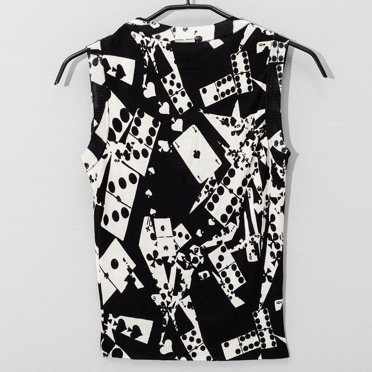 CHRISTIAN DIOR, jumperset, 2 delar, fransk storlek 42.