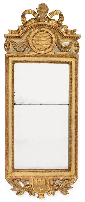 A Gustavian mirror by N. Falkengren, Jönköping.