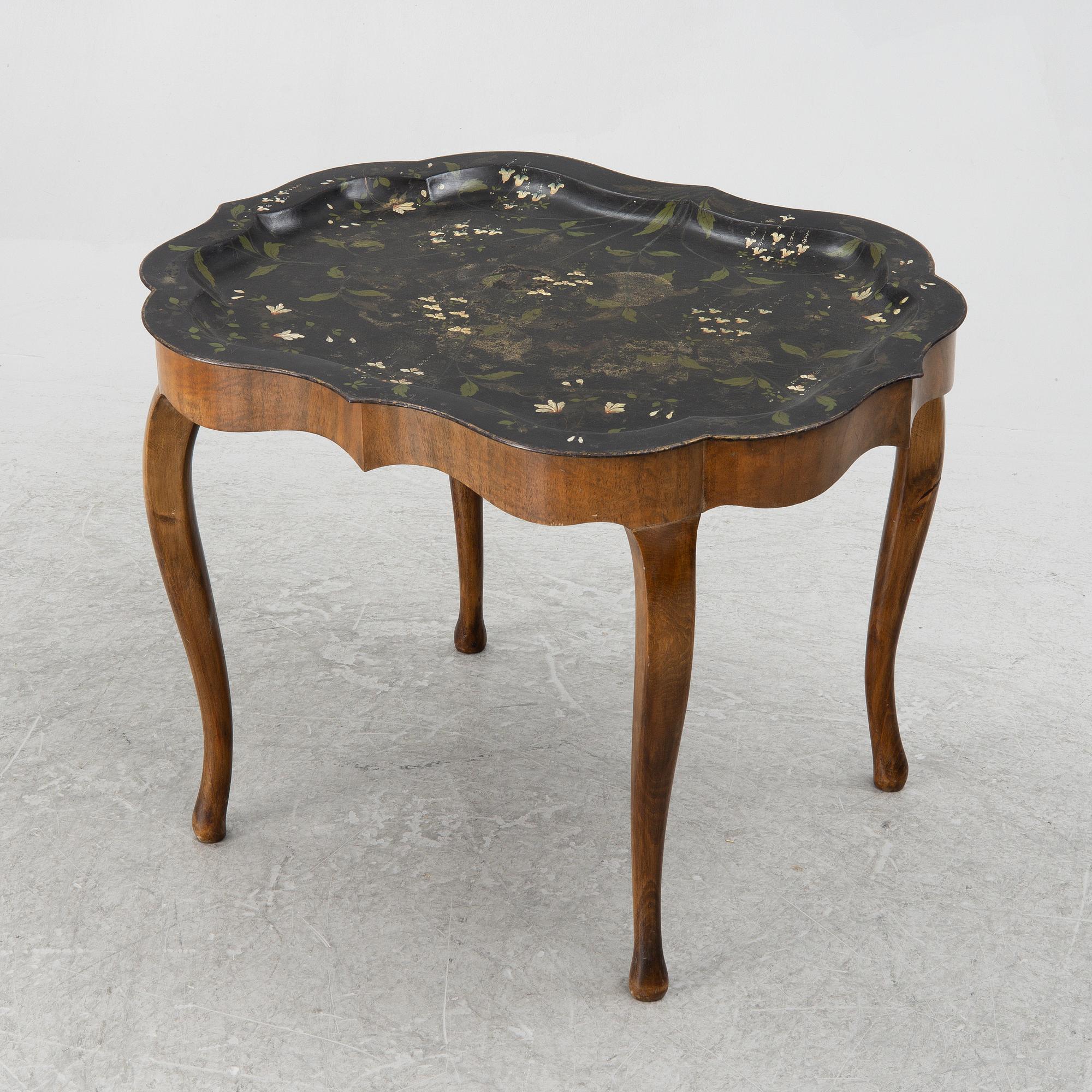 Brickbord, rokokostil, 1800-tal.