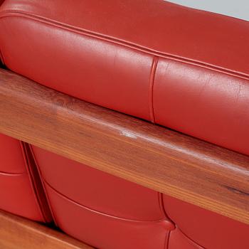 A sofa by Ole Wanscher, model "Senator", for France & Son, third quarter of the 20th century.
