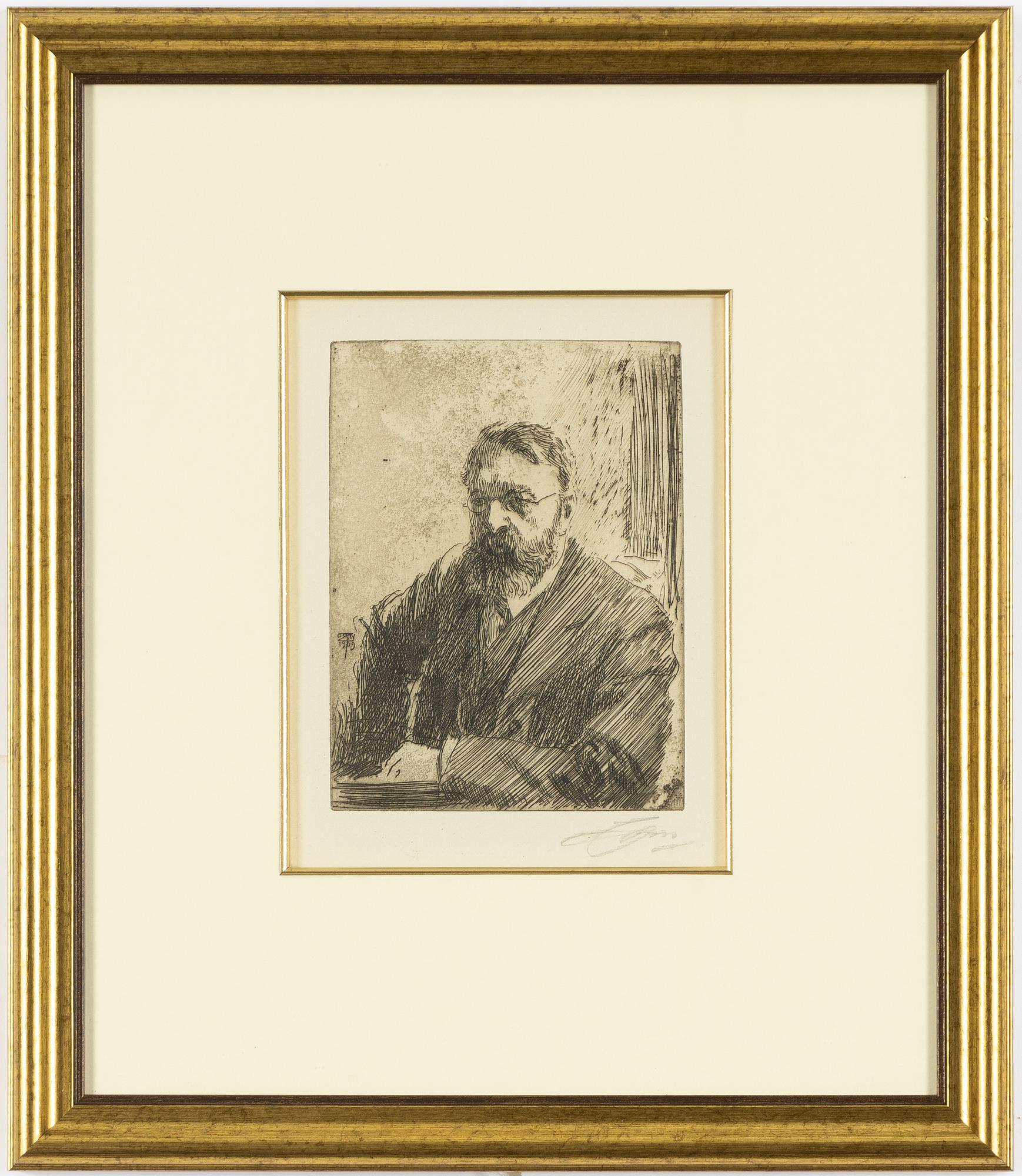 Anders Zorn, "Hugo Tigerschiöld".