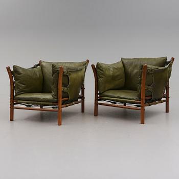 FÅTÖLJER, 1 par, "Ilona", Arne Norell, 1900-talets andra hälft.