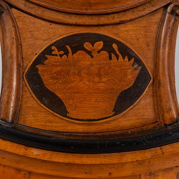 A 19th Century long case clock by Mandelgren Carlshamn.