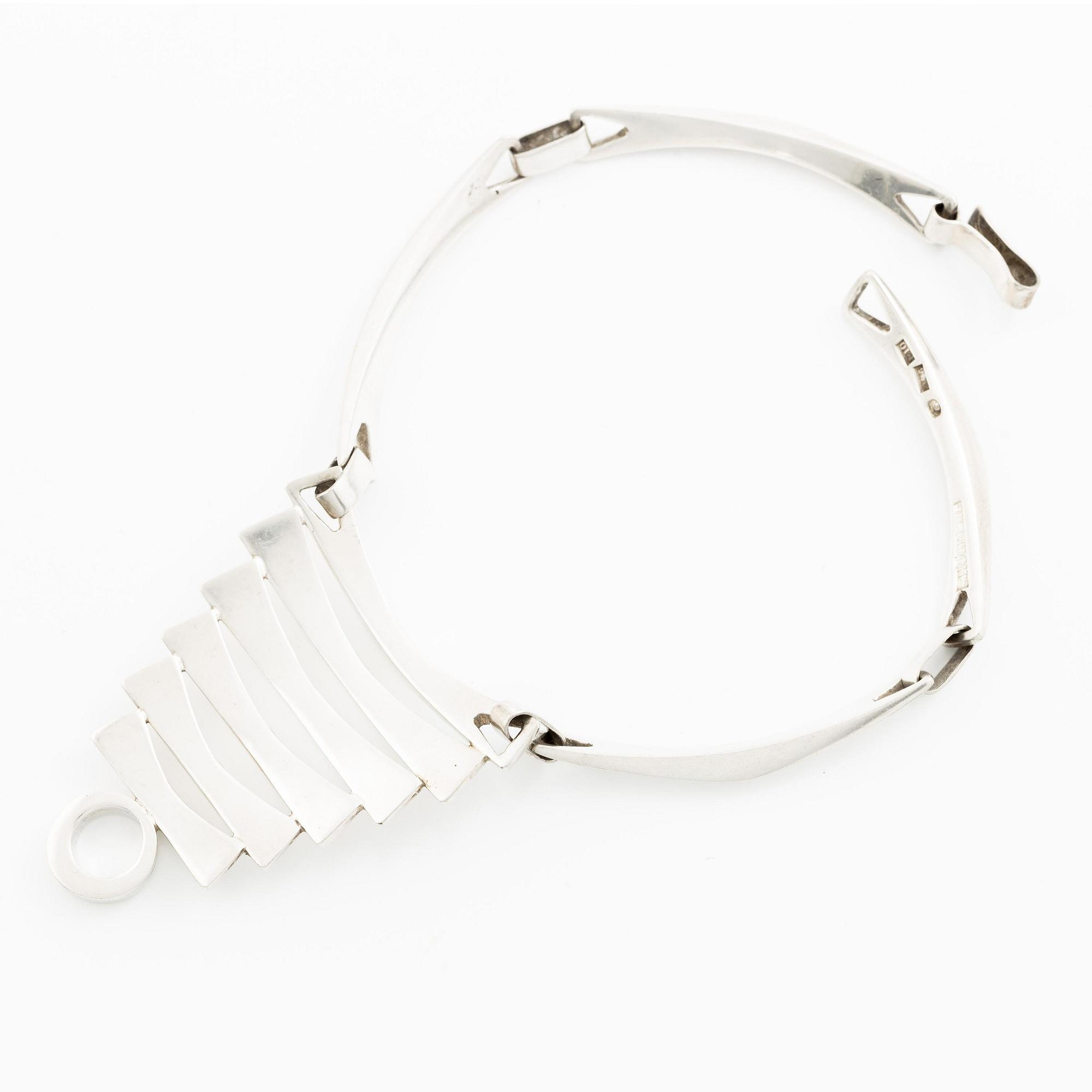 Sven-Erik Högberg, collier, sterlingsilver, Göteborg 1995 och 1997.
