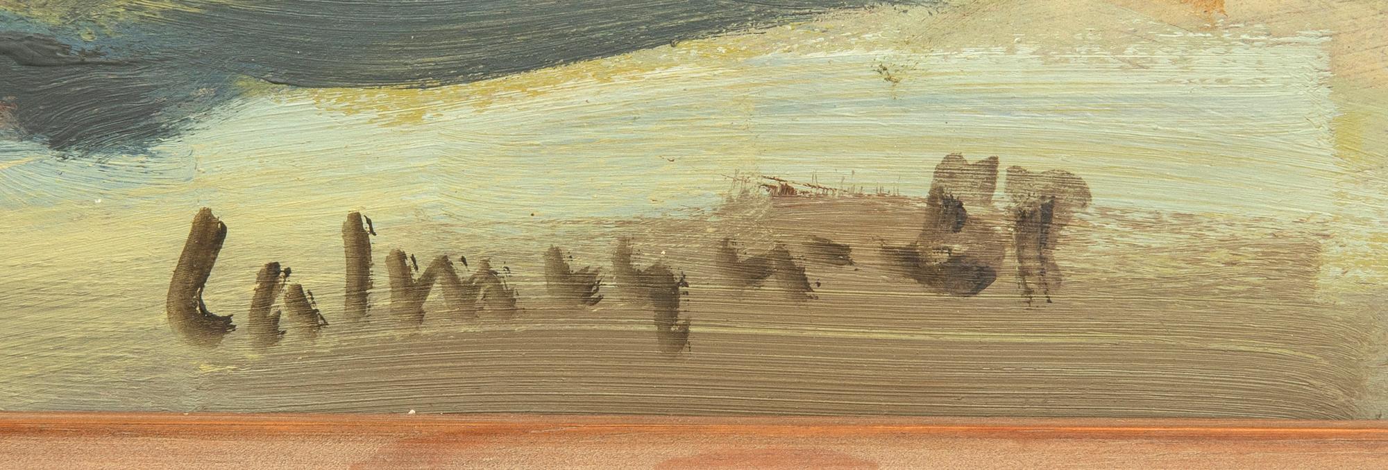 Gösta Rolf Calmeyer, Farm in Skillinge.