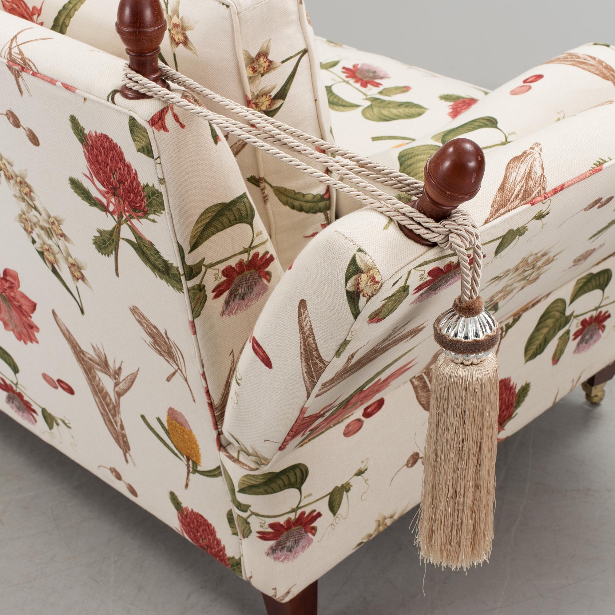 A late 20th century sofa, possibly Langham by Laura Ashley, England.