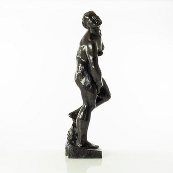 Gudmar Olovson, sculpture. Signed. Numbered. Foundry mark. Bronze, height 81 cm, length 30 cm.