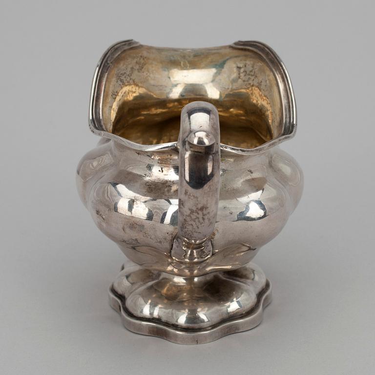 GRÄDDSNÄCKA, silver, S:t Petersburg, Ryssland 1848. Vikt 167 g.