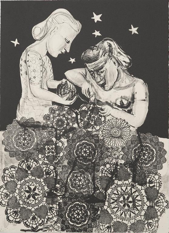 Lena Cronqvist, Untitled, from the portfolio: "August Strindberg, Ett Drömspel".