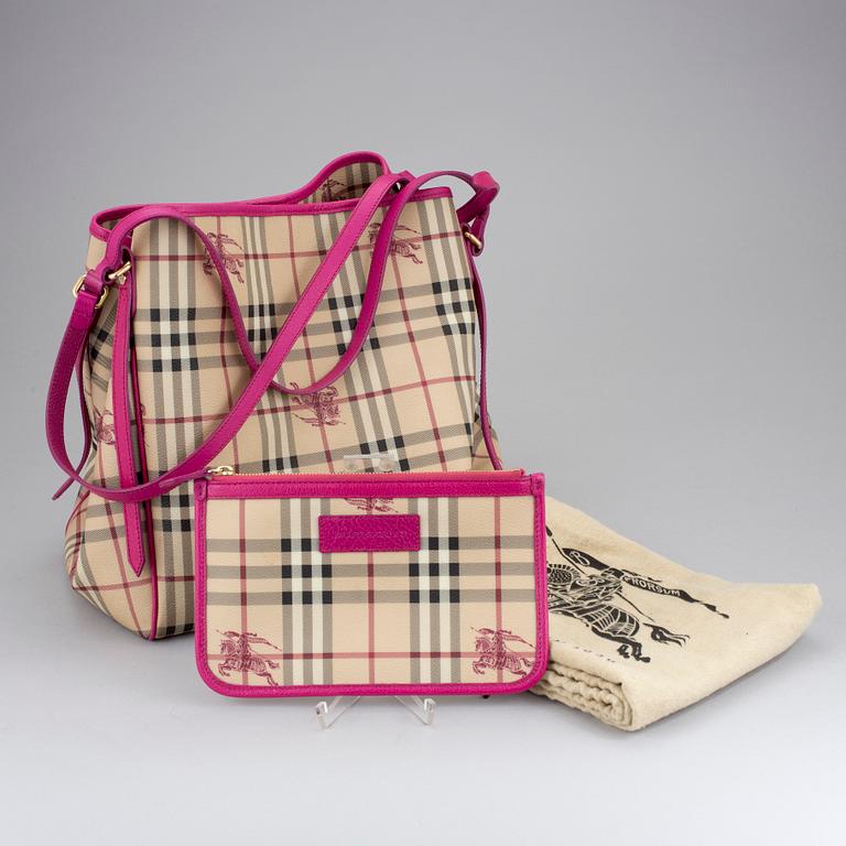 A Burberry handbag, "Canterbury tote pink".