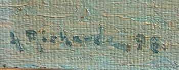 LUDVIG RICHARDE, olja på duk, sign o dat 98.