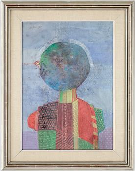 Henri Sert · HENRI SERT, gouache, monogramsignerad dat 1959.