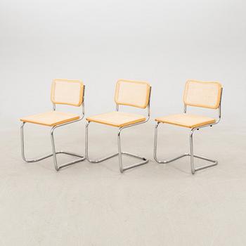 Chairs 6 pcs late 20th century Italy.