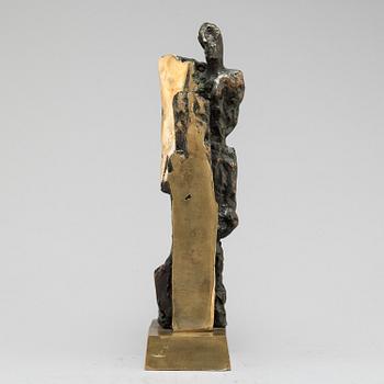 UNKNOWN ARTIST 20TH CENTURY, Sculpture, bronze, signed with monogram. Numbered I/VII. Height 35 cm.