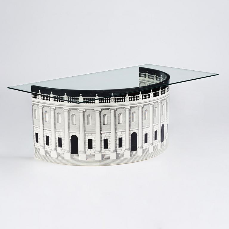 Piero Fornasetti, soffbord, "Architettura", Fornasetti, Milano, Italien 2008.