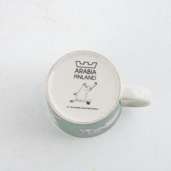 Muminmuggar, 3 st, Moomin Characters, Arabia, Finland.