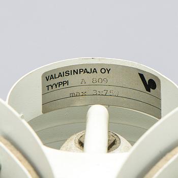 Alvar Aalto, a late 20th century 'A809' floorlamp for Valaisinpaja.