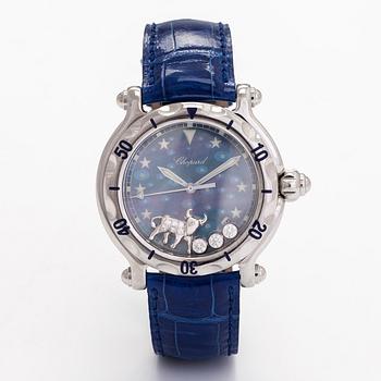 Chopard, Happy Sport, Zodiac, wristwatch, 38 mm.